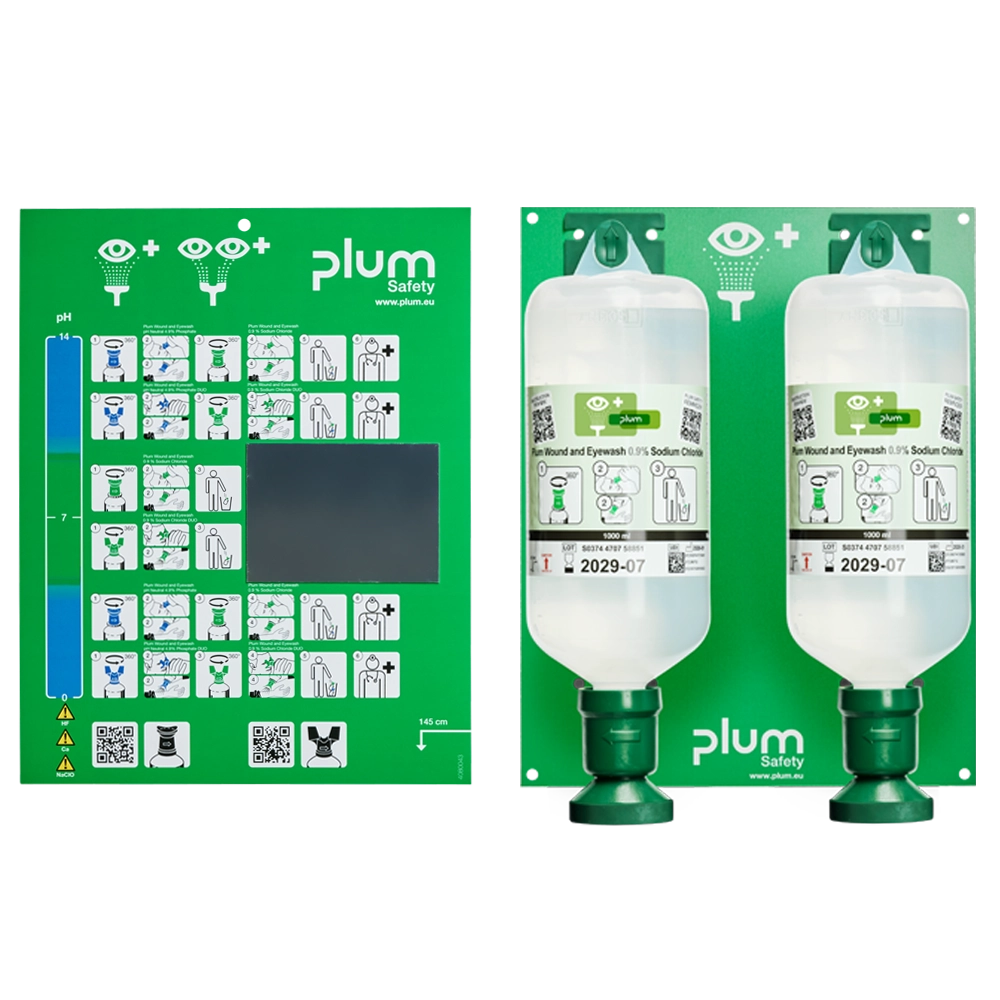 Plum Open Station Double / 2 x 1000 ml 0.9% sodium chloride - Image 2