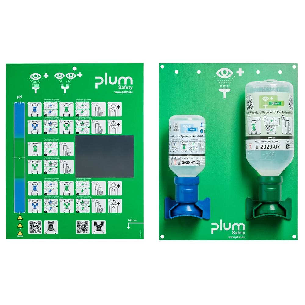 Plum Open Station Double / 200 ml 4.9% pH neutral+ 500 ml 0.9% sodium chloride - Image 2