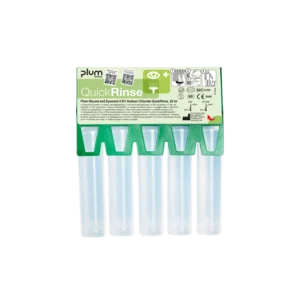 Plum Wound and Eyewash 0.9% Sodium Chloride QuickRinse / 5×20 ml