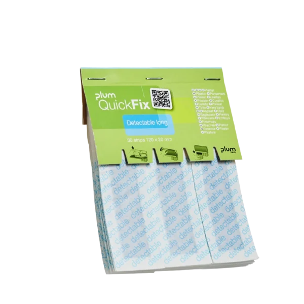 Plum QuickFix Detectable long / refill / 30 pcs - Plum