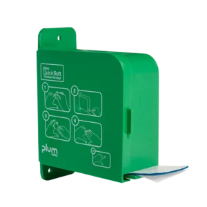 Plum QuickSoft Cohesive Bandage dispenser + 1 blue bandage