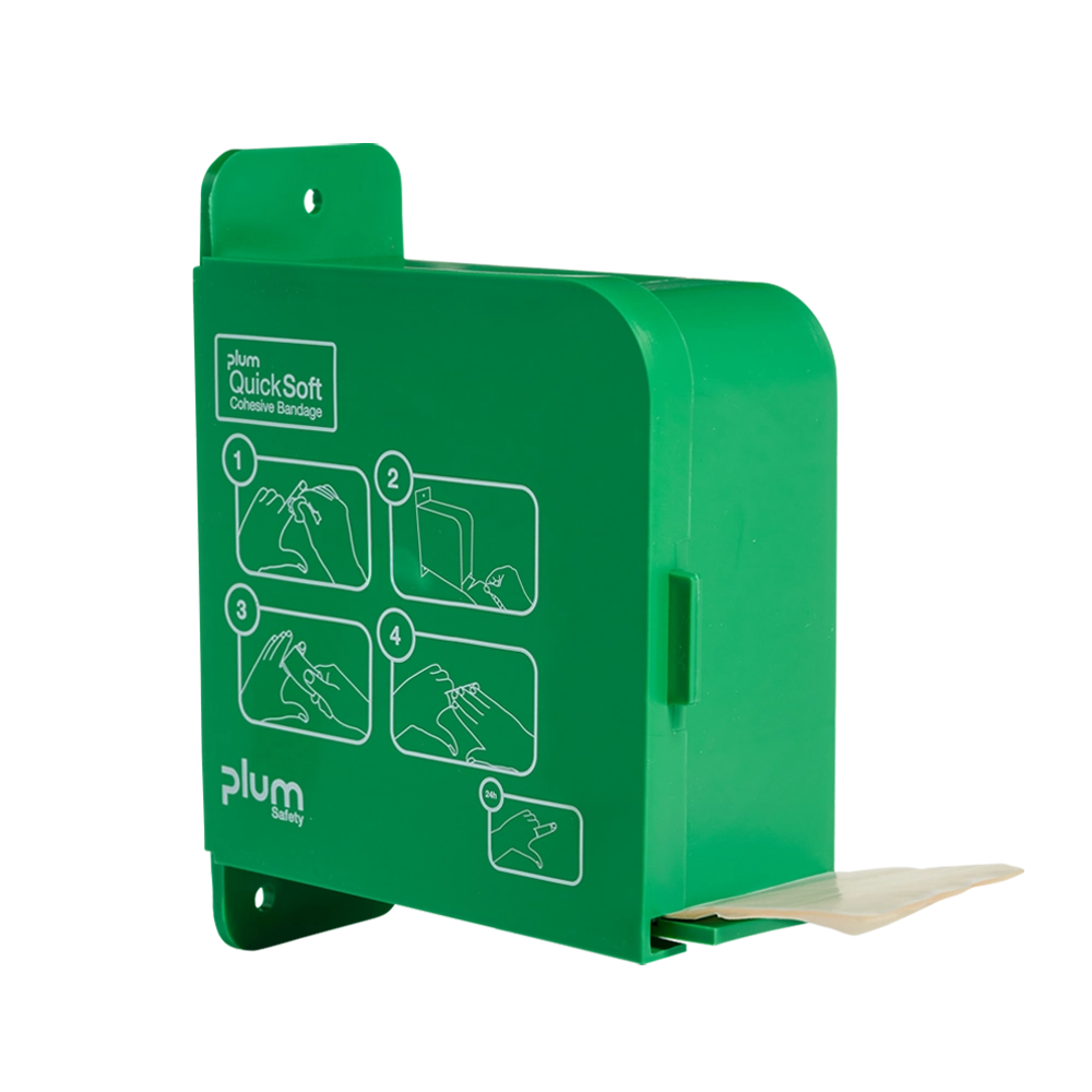 Plum QuickSoft Cohesive Bandage dispenser + 1 beige bandage